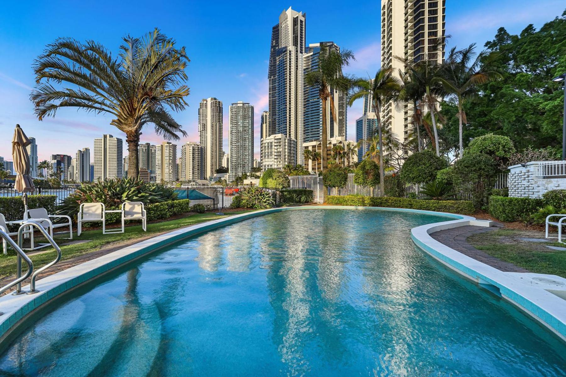 Amazing Water Views Surfers Paradise Gold Coast Esterno foto